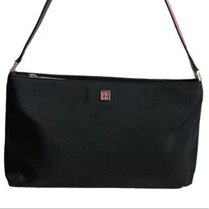 Kate spade nylon and leather trimmed mini bag